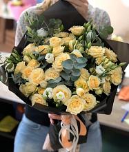 Букет цветов из:  Розы и Лизиантусы #REPLACE_PRED# Тоншаево